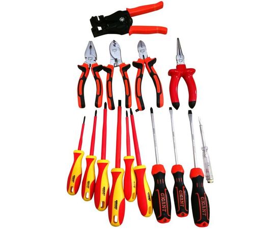 Набор электрика Gigant 15 предметов ELS15 – изображение 3