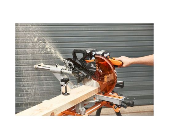 Бесщеточная аккумуляторная торцовочная пила AEG BPS18-254BL-0 459336 – изображение 14