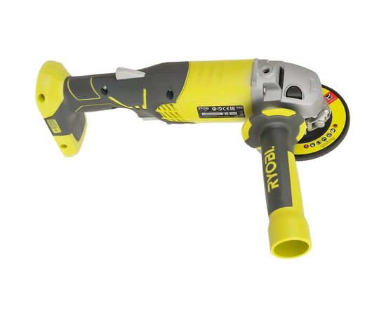 Аккумуляторная угловая шлифмашина Ryobi ONE+ R18AG-0 5133001903 – изображение 13