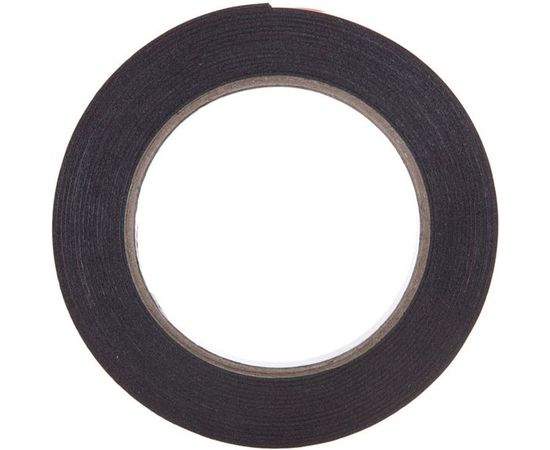 Клейкая лента на вспененной основе MATRIX усиленная, двусторонняя, черная, 9 мм х 5 89082 – изображение 3