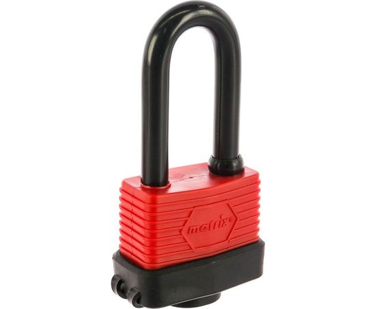 Навесной всепогодный замок MATRIX 50 мм удлиненная дужка 91826 – изображение 5