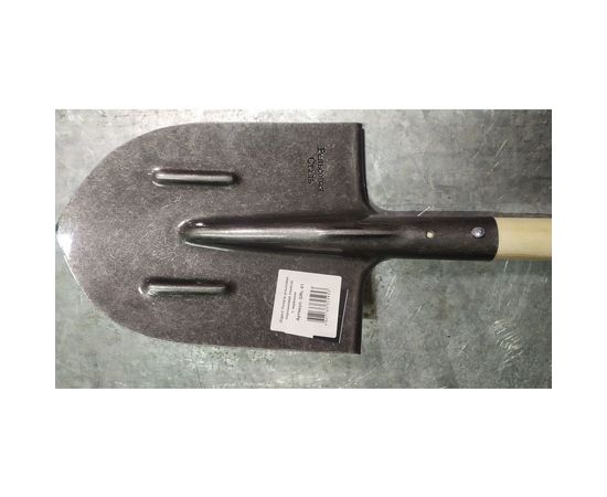 Штыковая лопата из рельсовой стали с черенком и ребрами жесткости Gigant GRL-01 – изображение 4