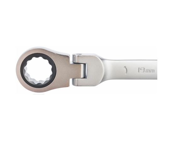 Набор комбинированных шарнирных ключей с трещоткой Gigant 8 шт GCWSMH 8 – изображение 4