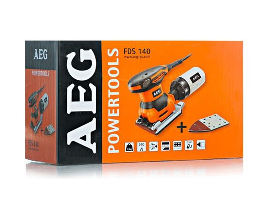 Вибрационная шлифмашина AEG FDS 140 416090 – изображение 2