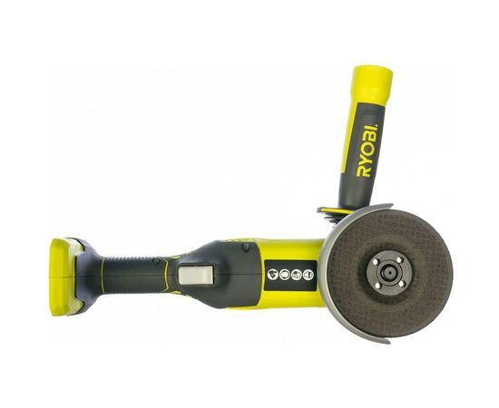 Аккумуляторная угловая шлифмашина Ryobi ONE+ R18AG-0 5133001903 – изображение 11