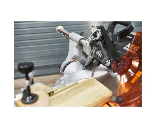 Бесщеточная аккумуляторная торцовочная пила AEG BPS18-254BL-0 459336 – изображение 12