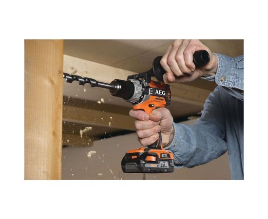 Ударная бесщеточная дрель-шуруповерт AEG BSB18C2BL-0 4935472009 – изображение 3