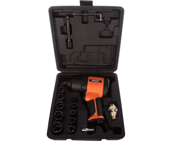 Ударный пневмогайковерт Gigant PW 720 + набор головок – изображение 4
