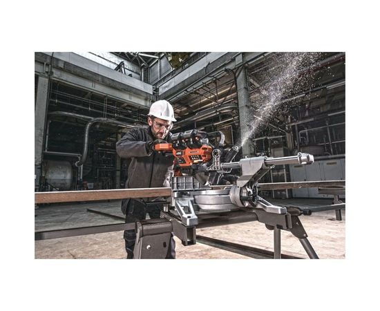 Бесщеточная аккумуляторная торцовочная пила AEG BPS18-254BL-0 459336 – изображение 10