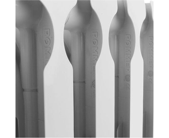 Биметаллический радиатор ROMMER Optima BM 500 8 секций RAL9016 89572 – изображение 3
