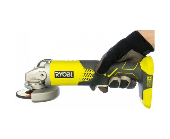 Аккумуляторная угловая шлифмашина Ryobi ONE+ R18AG-0 5133001903 – изображение 7