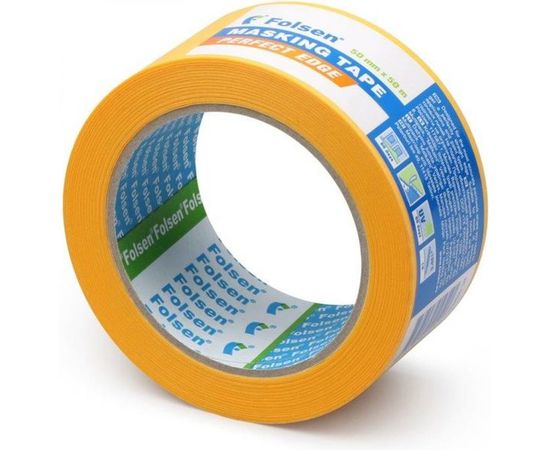 Малярная лента для особо точных линий FOLSEN 50 мм х 50 м 0285050 
