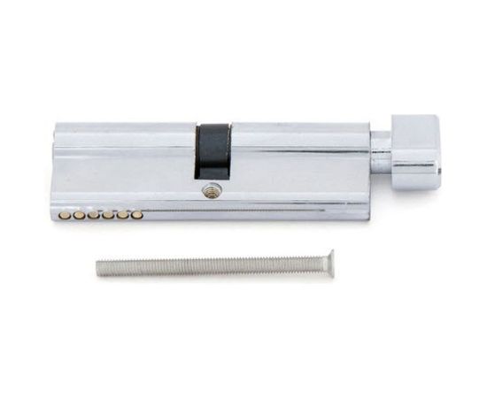 Цилиндровый механизм HOME 110 мм 55x55 ЦАМ, перфоключ с вертушкой, 5 ключей, хром CICAM1105555KV 