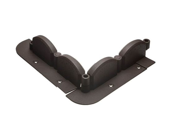 Декоративный бордюр 9х256 см, коричневый Grinda ВОЛНА 422229 