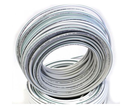 Коаксиальный кабель Delink 75 Ом SAT PROFESSIONAL G17 100м 17318 