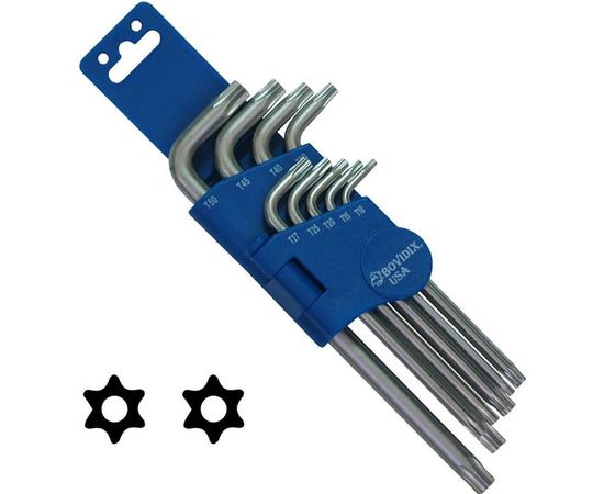 Набор ключей TORX TAMPER BOVIDIX 5980409 