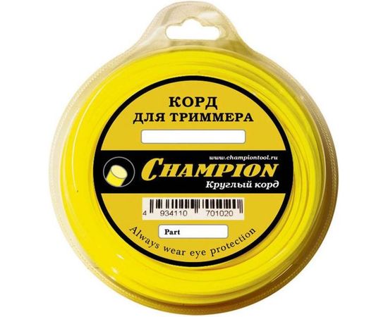 Корд триммерный Round (4.0 мм; 95 м; круглый) CHAMPION C5063 