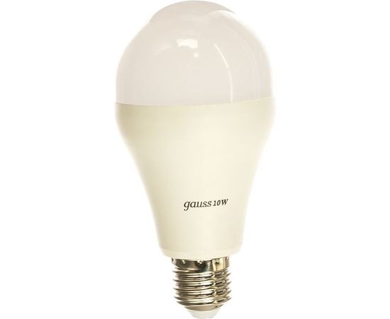 Лампа Gauss LED A60 10W E27 640lm 3000K с Li-Ion аккумулятором 102402100 