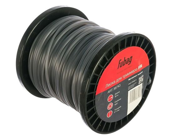 Триммерная леска (2.4 мм; 90 м; круг) FUBAG 38743 