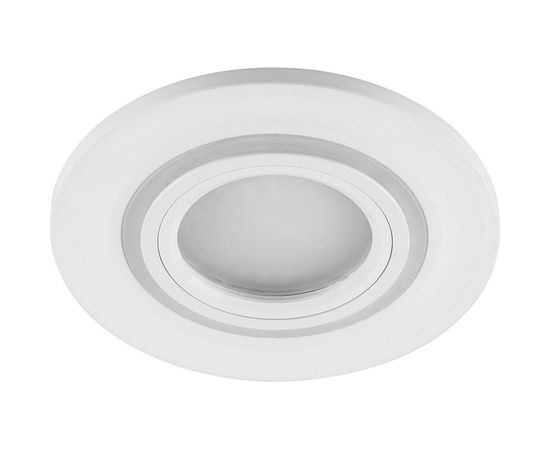 Встраиваемый потолочный светильник FERON 15LED 2835 SMD 4000K MR16 50W G5 3 белый CD600 29711 