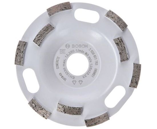 Алмазная чашка Expert for Concrete 125х22.2х5 мм Aquarius Fast Removal Bosch 2608601763 