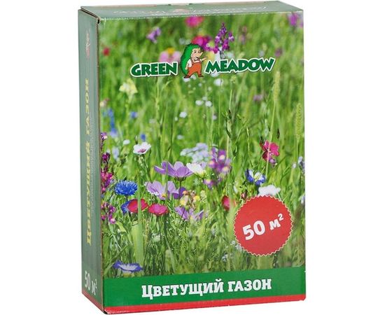 Семена газона GREEN MEADOW Цветущий мавританский газон 0.5 кг 4607160330884 