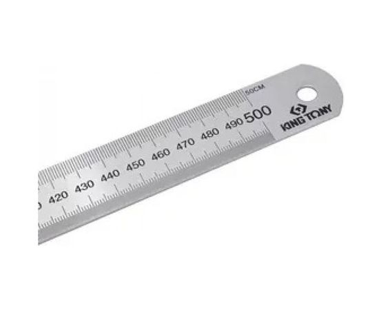 Металлическая линейка KING TONY 28,5x1,2x500 мм 79063-20 