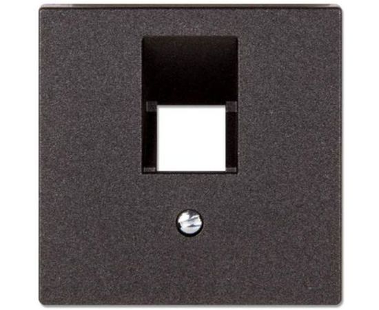 Накладка 1-ой тел/комп розетки JUNG EcoProfi Антрацит EP569-1BFPLUAAN 