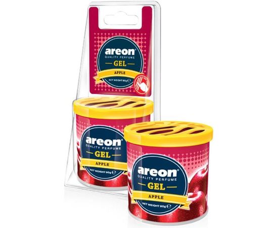 Автомобильный ароматизатор Areon GEL CAN BLISTER Яблоко 704-GCB-01 