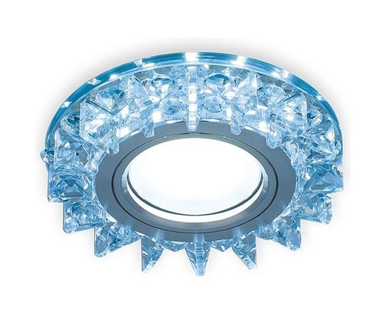 Точечный светильник Gauss Backlight кристалл/хром Gu5.3 LED подсветка 4100K BL038 