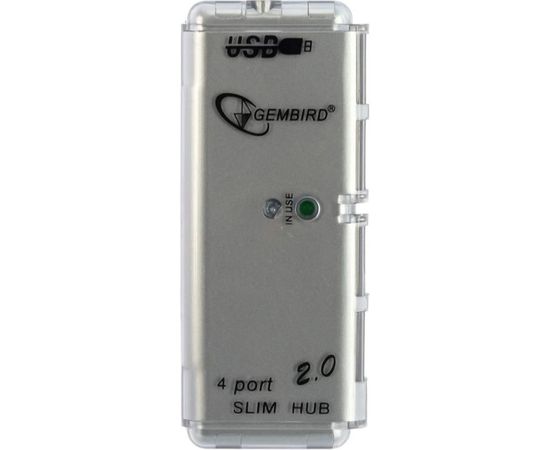 Концентратор Gembird USB 2.0 4 порта питание блистер UHB-C244 