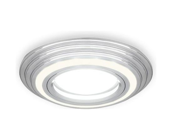 Светильник, Круг, Хром, Gu5.3, 3W, LED 3000K Gauss Backlight BL138 