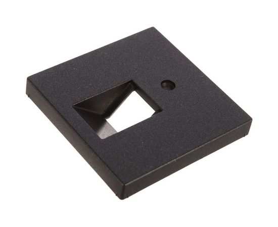 Накладка 1-ой тел/комп розетки JUNG EcoProfi Антрацит EP569-1BFPLUAAN – изображение 3