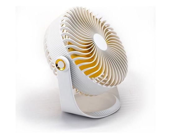 Настольный аккумуляторный вентилятор LUXAR FAN-105 белый 7.5W, 3 скорости 4606400420507 – изображение 4