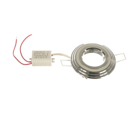Светильник, Круг, Хром, Gu5.3, 3W, LED 3000K Gauss Backlight BL138 – изображение 2