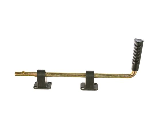 Засов для ворот GAH ALBERTS оцинкованный 400х40, диаметр 16мм, 207021 – изображение 2