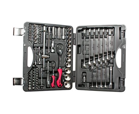 Набор 6-гранных инструментов 1/4" & 1/2" в кейсе, 85шт JTC JTC-H085C-B72 – изображение 3