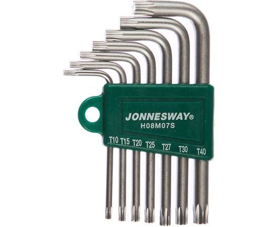 Комплект угловых ключей Jonnesway TORX H08M07S – изображение 3