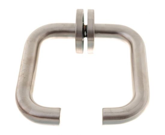 Дверная ручка из нержавеющей стали, в комплекте с креплениями и накладкой на цилиндр HOME SS002N – изображение 4