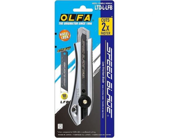 Нож OLFA с сегментированным лезвием 18 мм OL-LTD-L-LFB – изображение 5