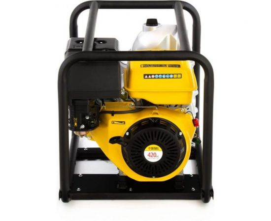 Бензиновая мотопомпа для грязной воды DENZEL PX-80D 99204 – изображение 9