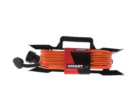 Удлинитель на рамке Gigant б/з ПВС 2х0,75 6A 10м IP 44 PE-007 (Россия) – изображение 10