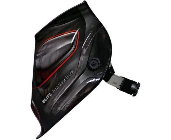 Маска сварщика Хамелеон FUBAG BLITZ 9-13 Visor Black 38500 с регулирующимся фильтром – изображение 4