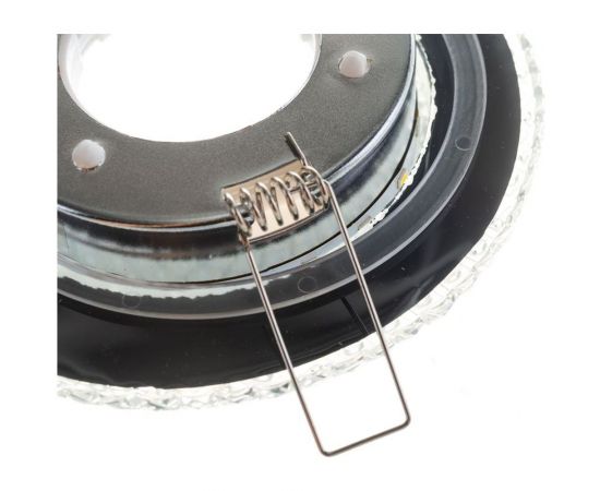 Встраиваемый потолочный светильник FERON 20LED, 2835 SMD, 4000K, 15W, GX53, без лампы, прозрачный/хром CD4042 41304 – изображение 3