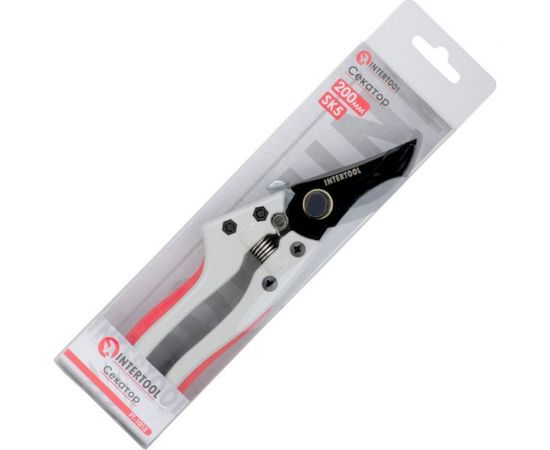 Секатор INTERTOOL Prof 200 мм, SK5, автоматический замок FT-1012 – изображение 5