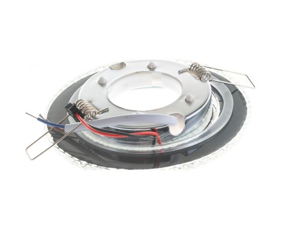 Встраиваемый потолочный светильник FERON 20LED, 2835 SMD, 4000K, 15W, GX53, без лампы, прозрачный/хром CD4042 41304 – изображение 2