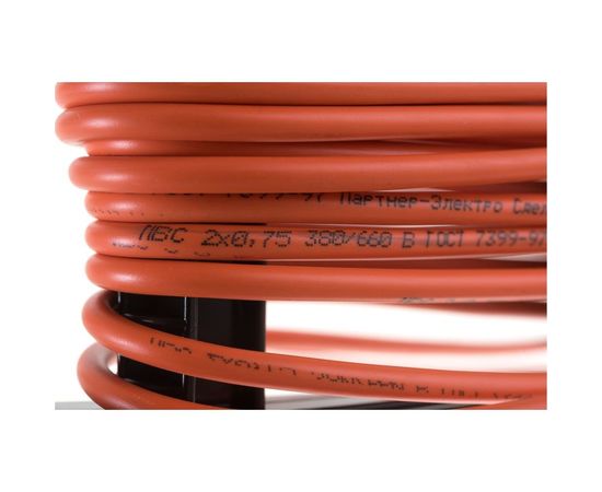 Удлинитель на рамке Gigant б/з ПВС 2х0,75 6A 10м IP 44 PE-007 (Россия) – изображение 3