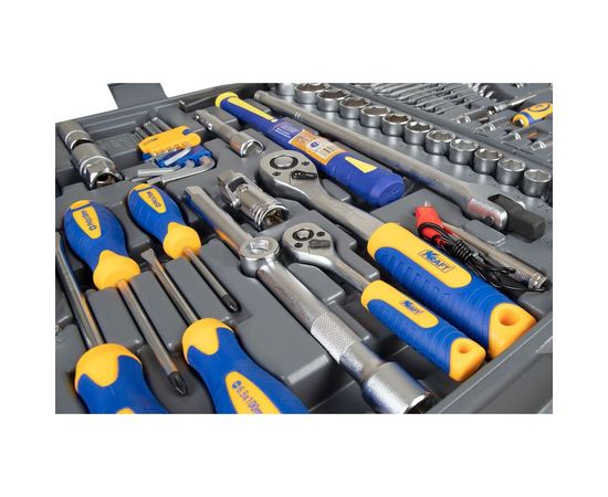 Набор инструмента 1/2 Dr и 1/4 Dr 120 предметов KRAFT KT 700679 – изображение 7