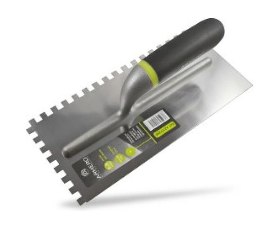 Гладилка 280х130мм, зуб 8х8мм, нержавеющая сталь ARMERO A231/288 