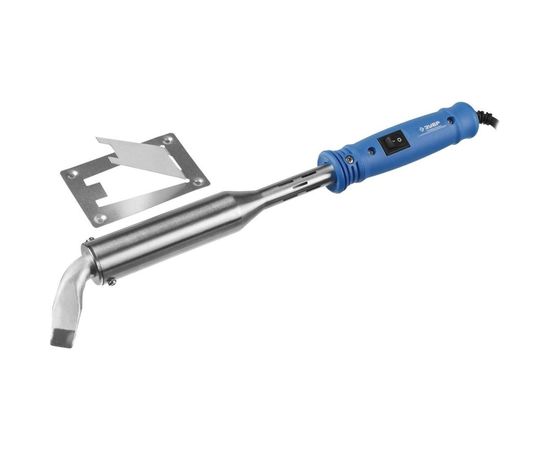 Паяльник с выключателем, пластмассовой рукояткой и долговечным жалом, 300Вт, клин Зубр ПРОФЕССИОНАЛ 55301-300 